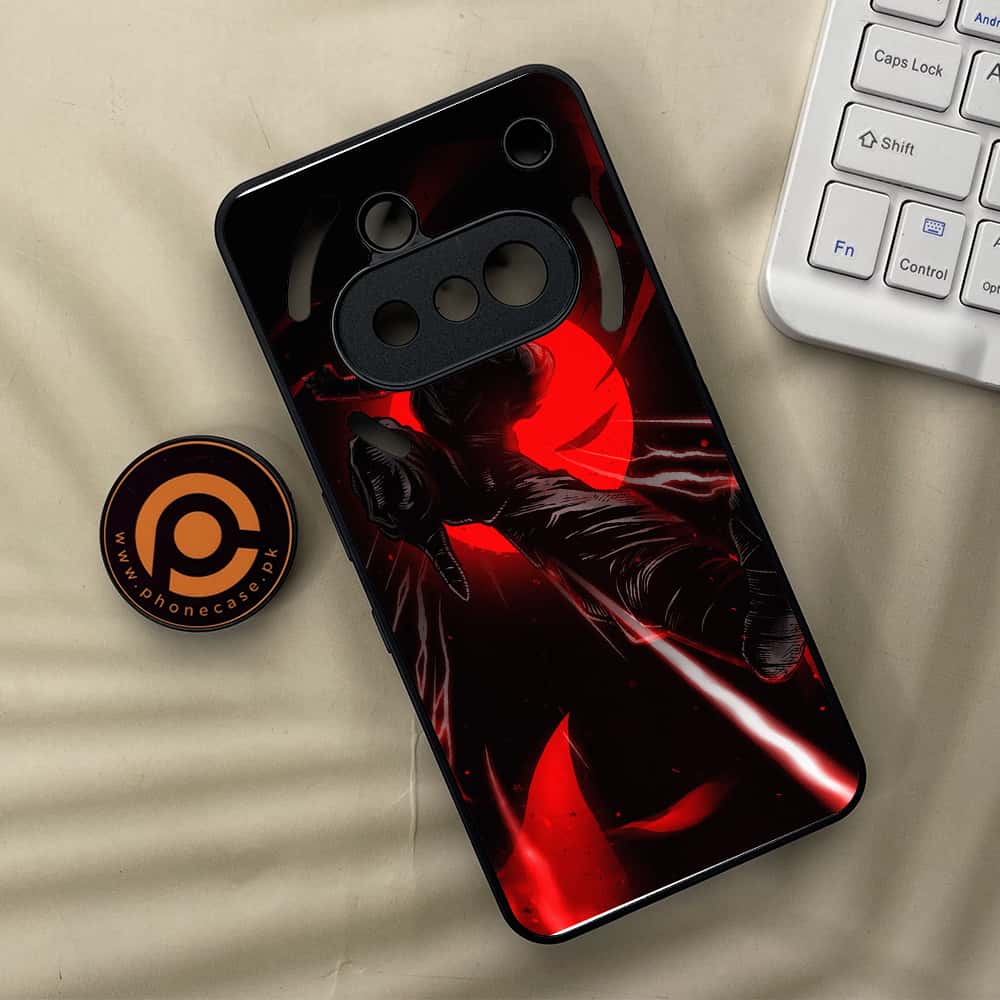 Nothing Phone 3a - Ninja Series - Premium Metal  Printed soft Bumper shock Proof Case
