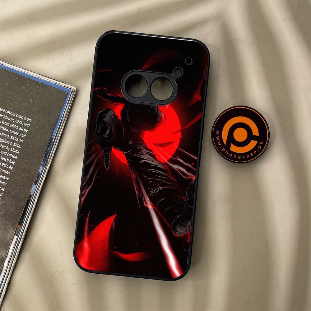 Nothing Phone (2a) - Ninja Series - Premium Metal Printed soft Bumper Shock Proof Case