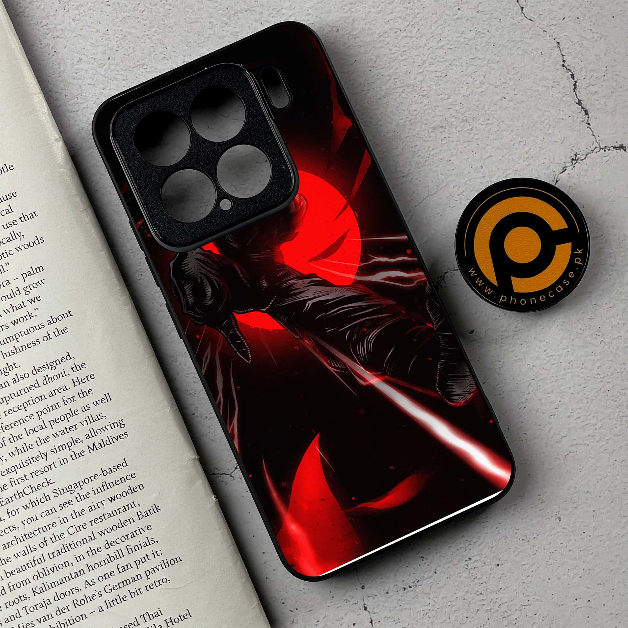 Xiaomi 15 - Ninja Series - Premium Metal Printed soft Bumper shock Proof Case