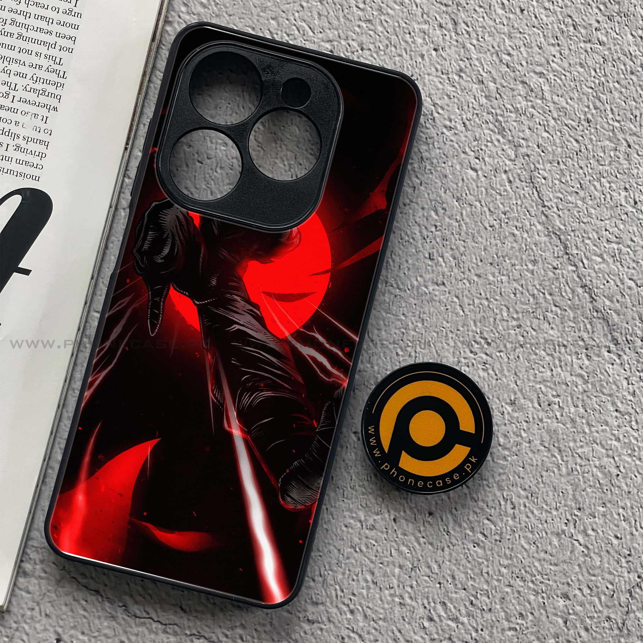 Realme C63 - Ninja Series - Premium Metal Printed soft Bumper shock Proof Case
