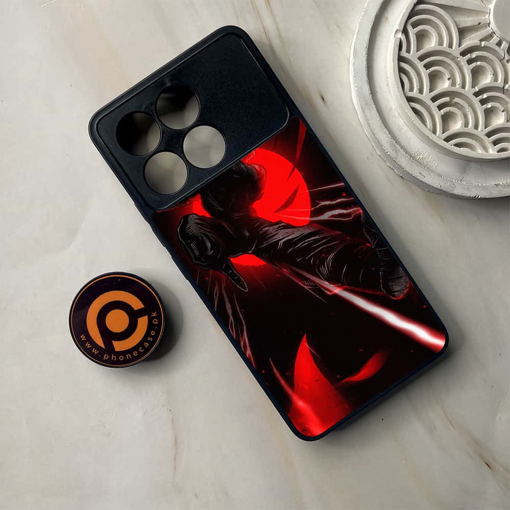 Xiaomi Poco F6 Pro - Ninja Series - Premium Metal Printed soft Bumper shock Proof Case