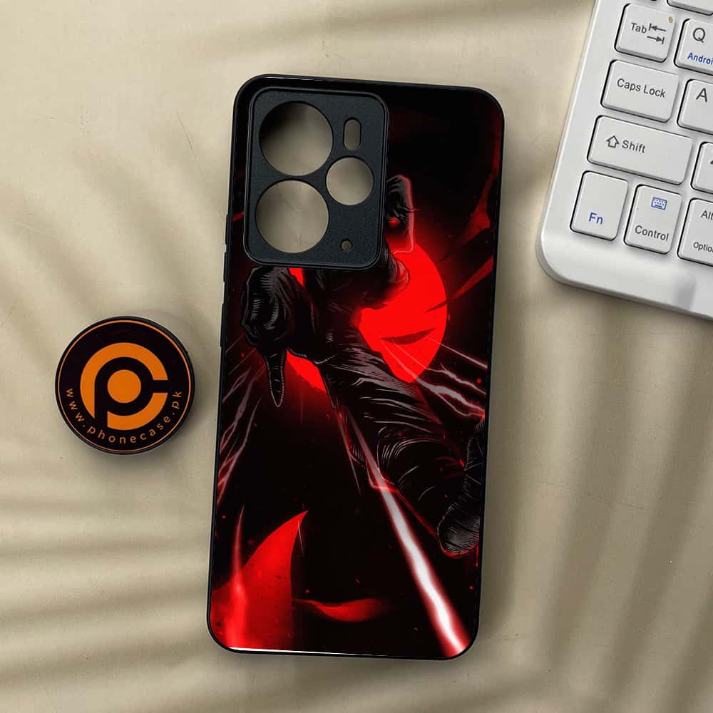 Realme 14 5G - Ninja Series - Premium Metal Printed soft Bumper Shock Proof Case