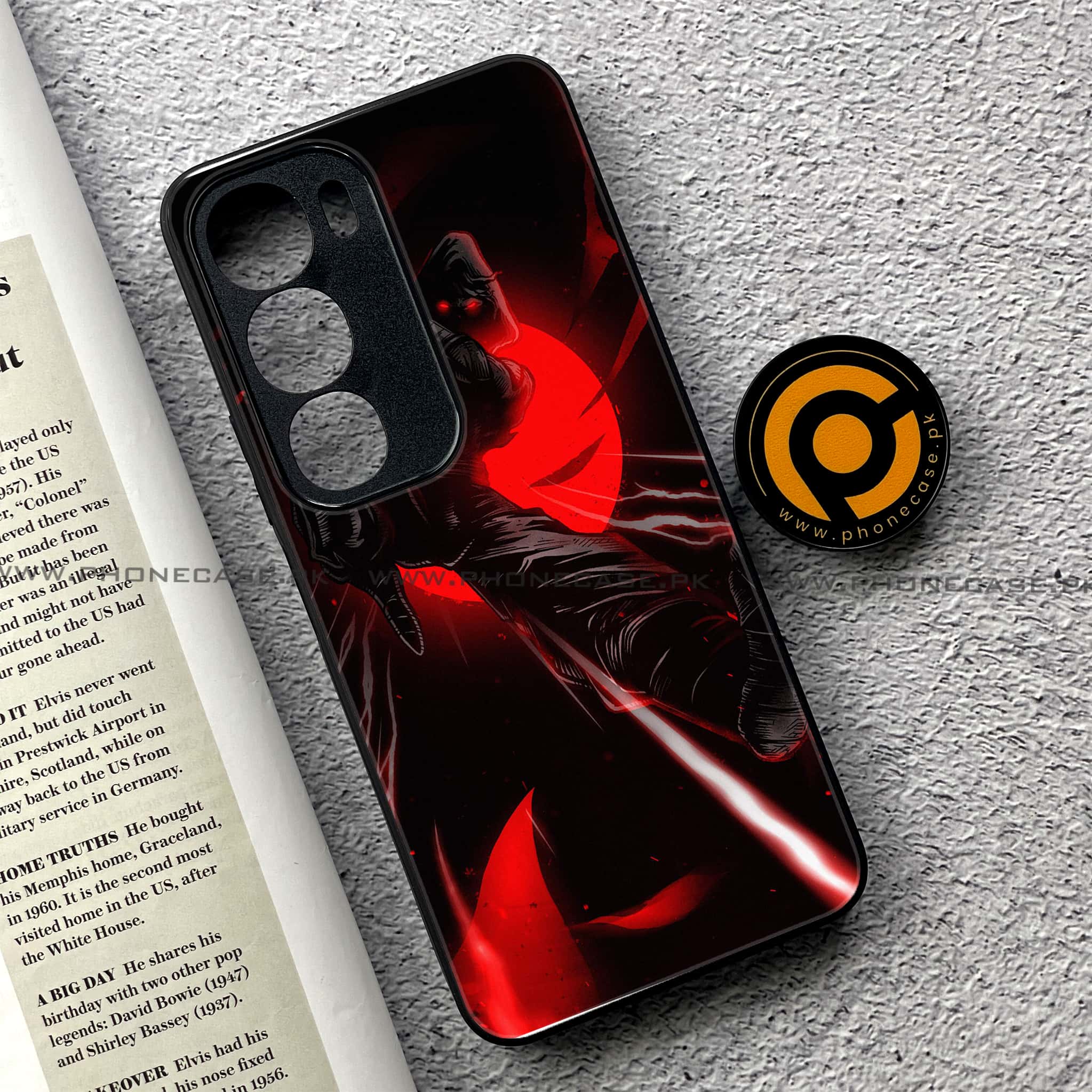 Vivo Y19s Pro - Ninja Series - Premium Metal Printed soft Bumper shock Proof Case