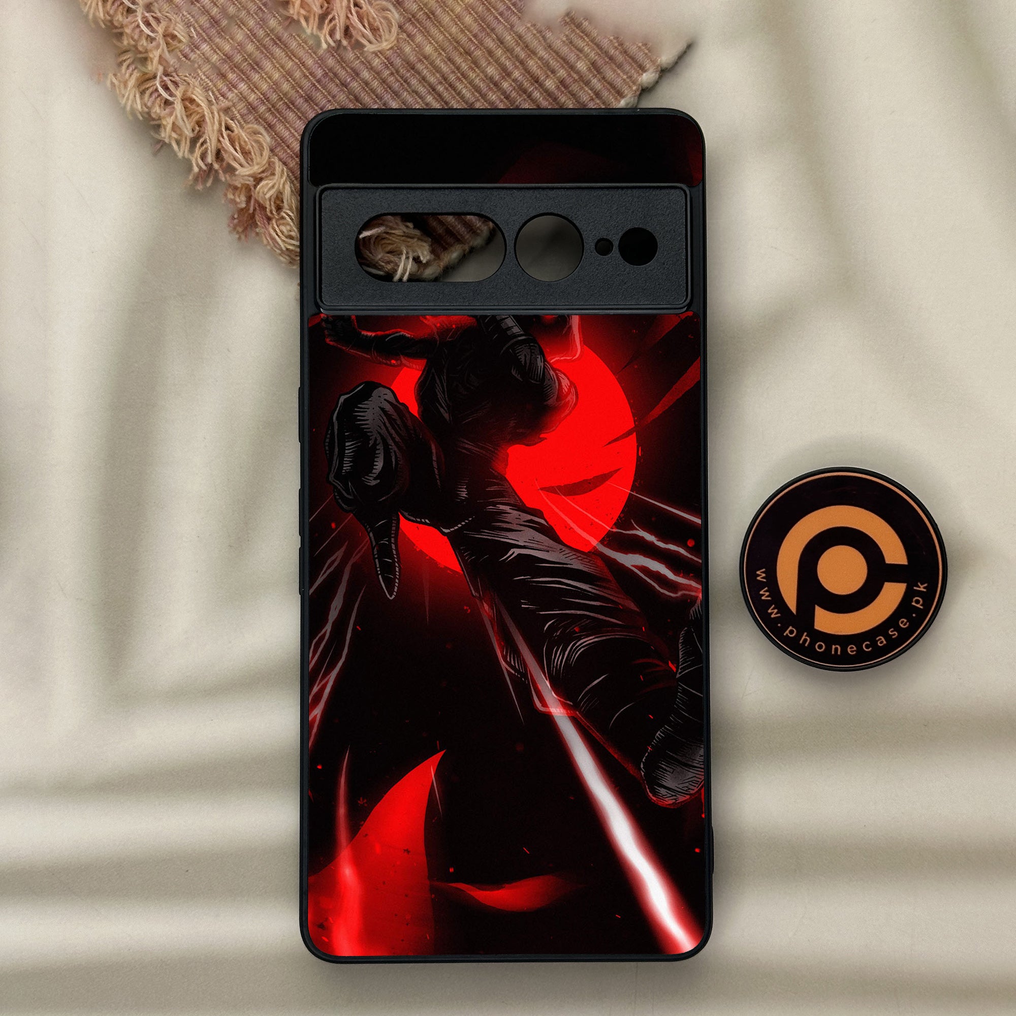 Google Pixel 7 Pro - Ninja Series - Premium Metal Printed soft Bumper Shock Proof Case