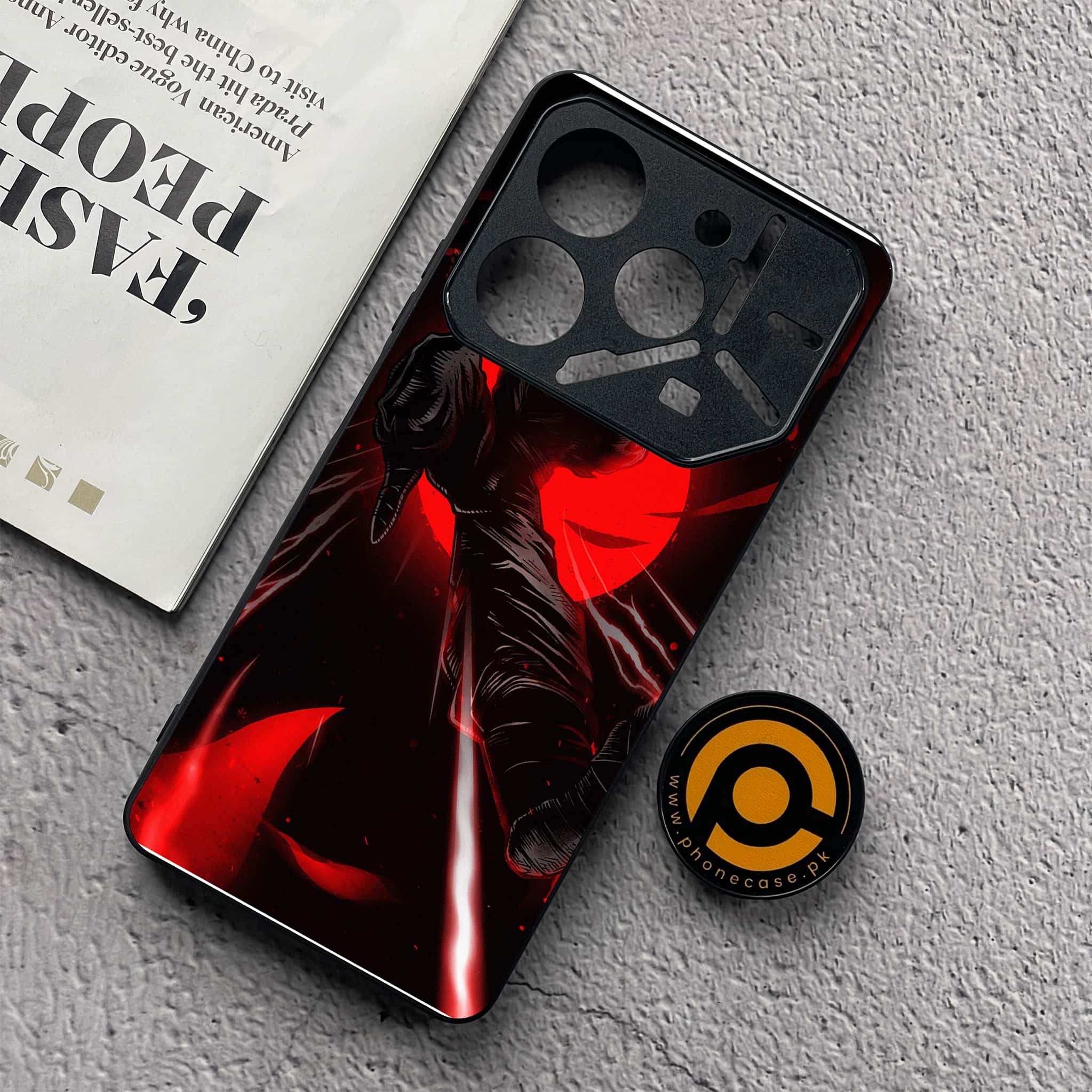 Tecno Pova 6 Neo - Ninja Series - Premium Metal  Printed soft Bumper shock Proof Case
