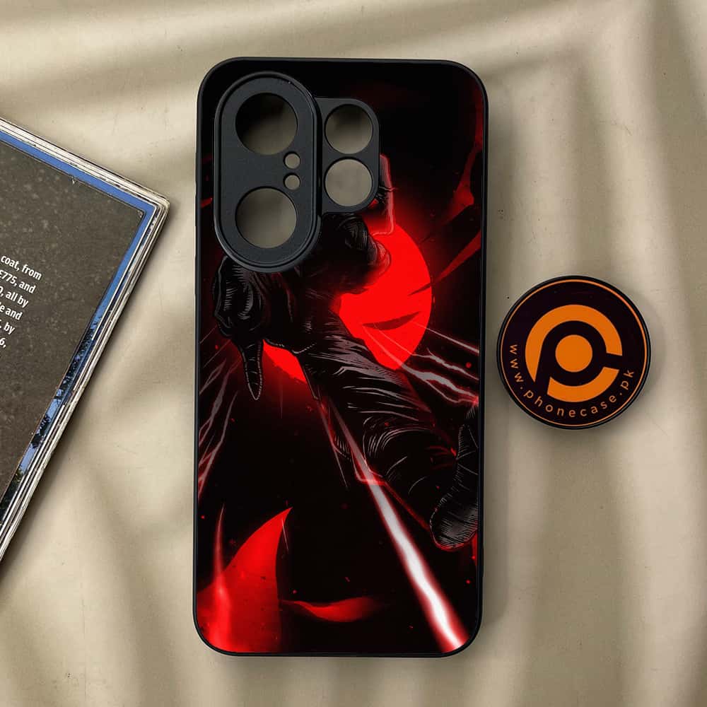 Vivo X200 FE - Ninja Series - Premium Metal Printed soft Bumper Shock Proof Case