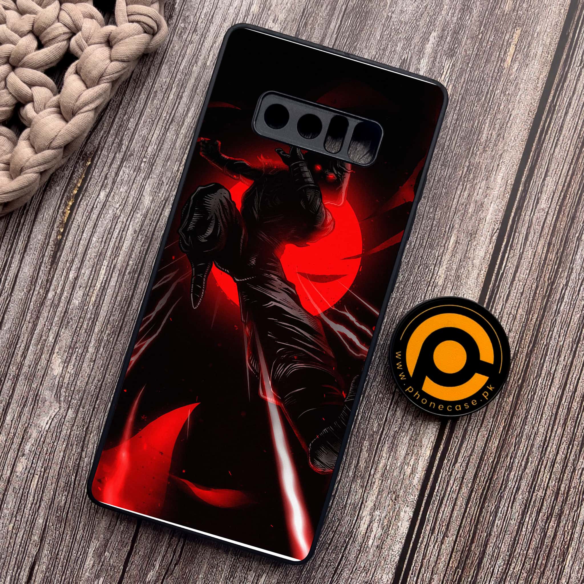 Samsung Galaxy Note 8 Ninja Series Premium Metal Printed soft Bumper shock Proof Case