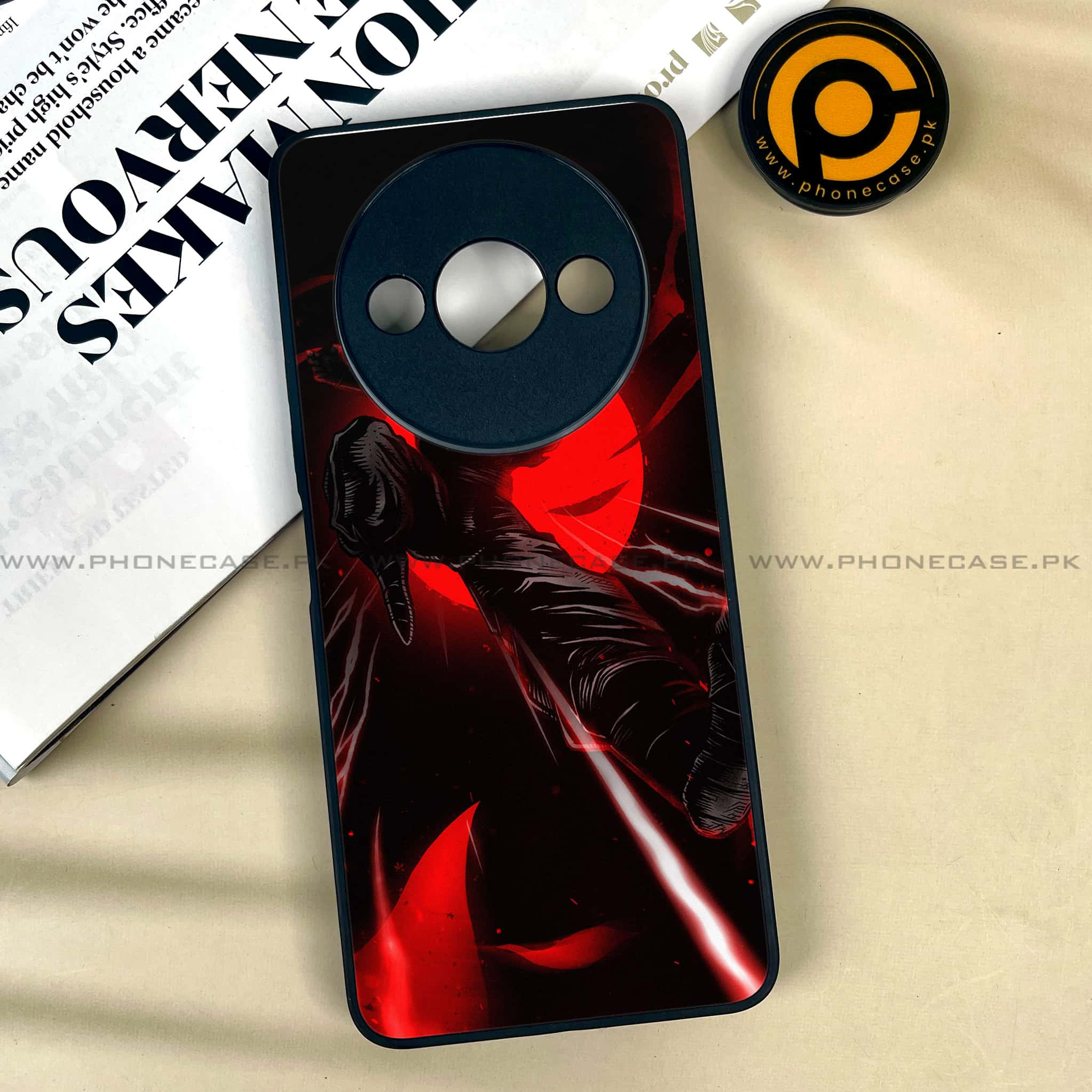 Xiaomi Redmi A3x - Ninja Series - Premium Printed Metal soft Bumper shock Proof Case