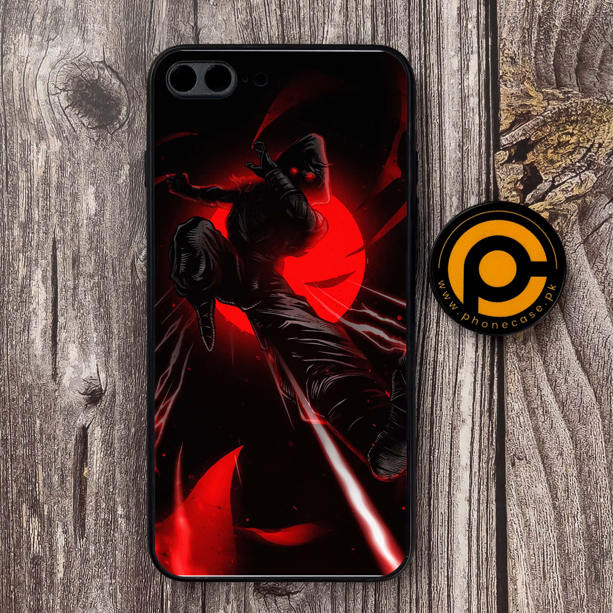 iPhone 7 Plus  - Ninja Series - Premium Metal Printed soft Bumper shock Proof Case