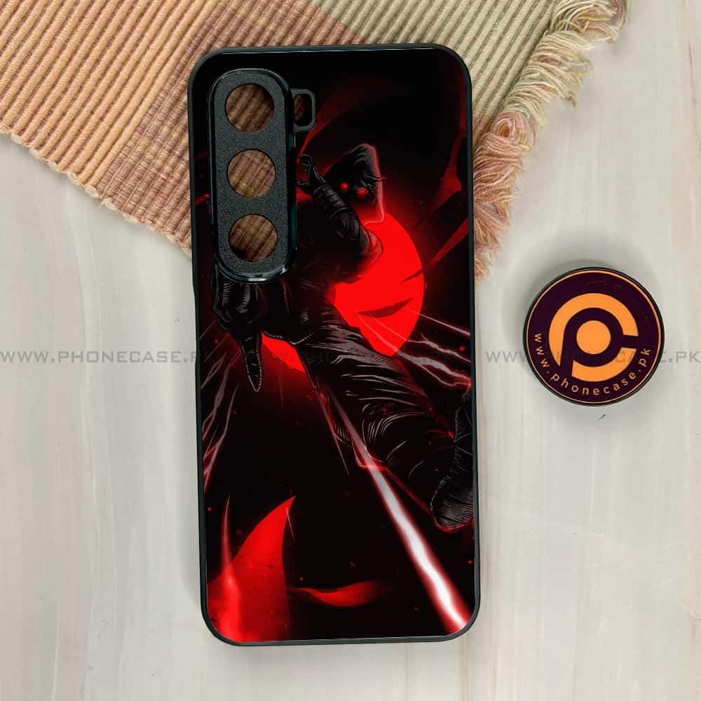 Infinix Hot 60i - Ninja Series - Premium Metal Printed soft Bumper shock Proof Case