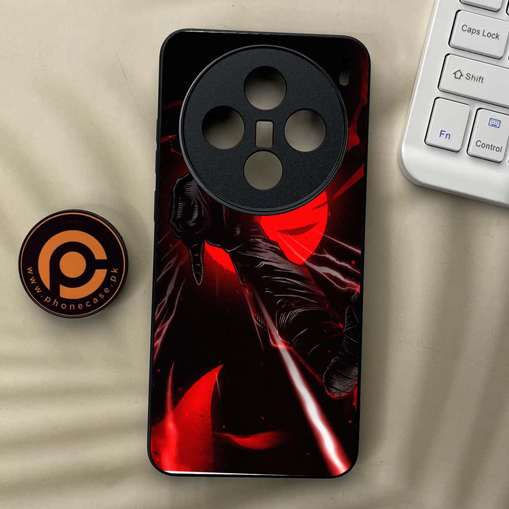 Vivo X200 - Ninja Series - Premium Metal  Printed soft Bumper shock Proof Case