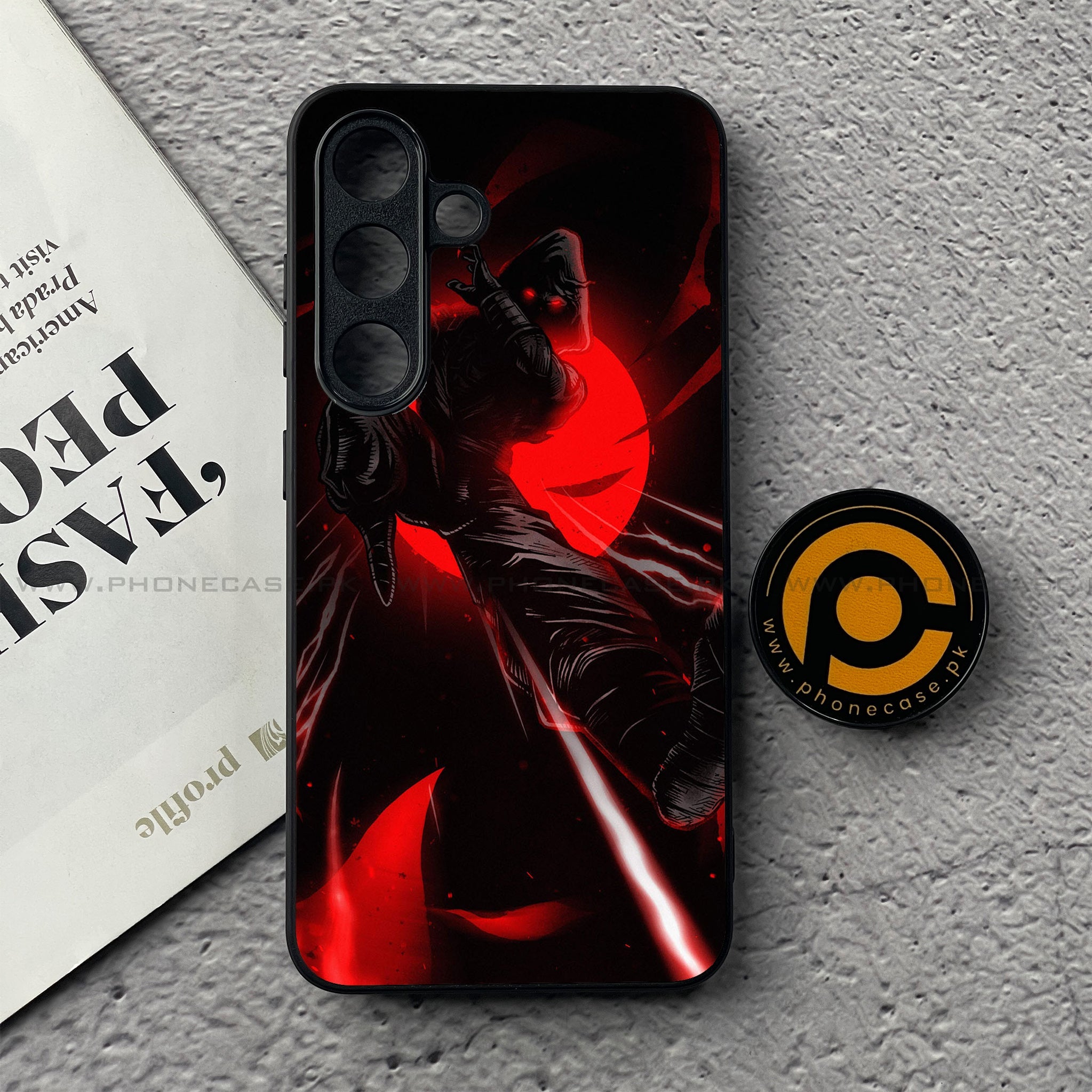 Samsung Galaxy S25 FE - Ninja Series - Premium Metal Printed soft Bumper shock Proof Case