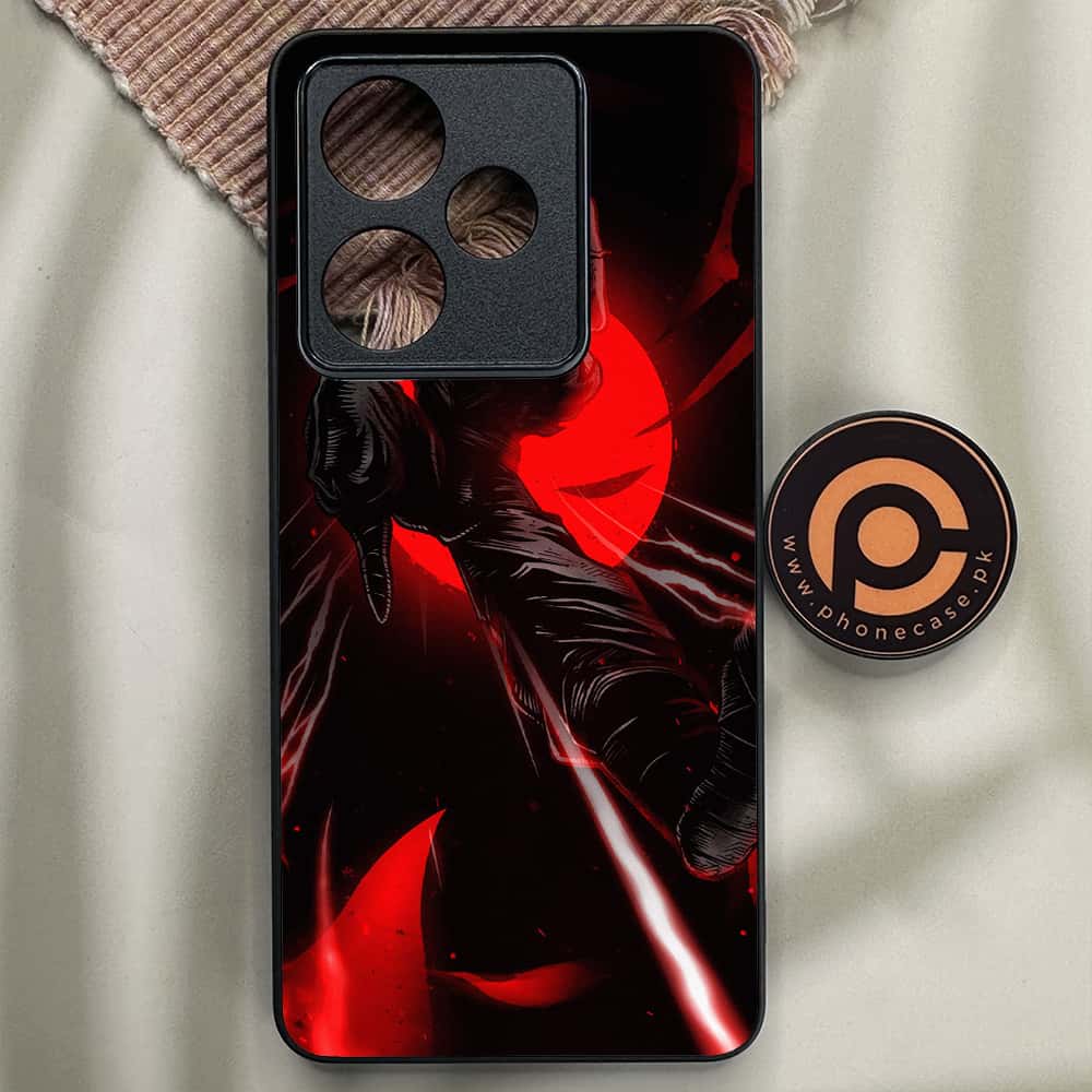 Realme GT 7 - Ninja Series - Premium Metal Printed soft Bumper shock Proof Case