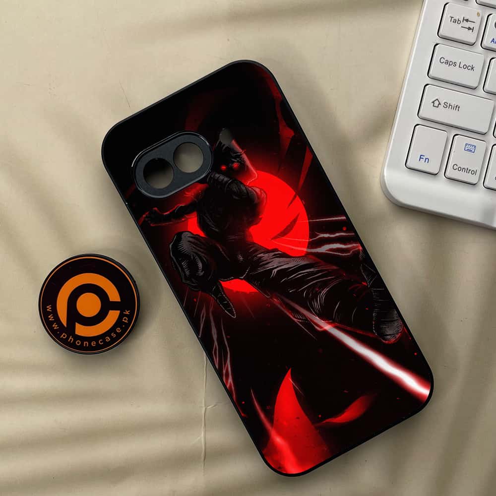 Google Pixel 9a - Ninja Series - Premium Metal Printed soft Bumper Shock Proof Case