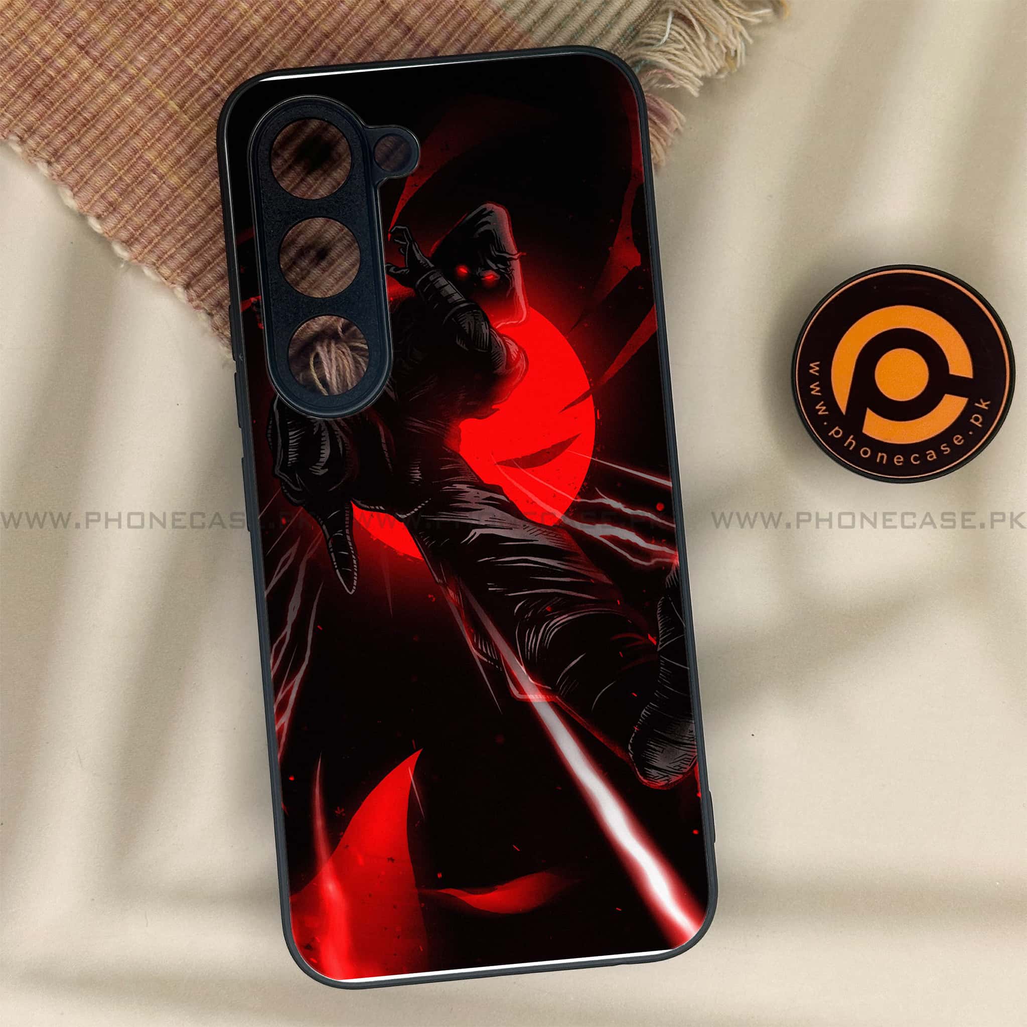 Tecno Spark 40 Pro - Ninja Series - Premium Metal Printed soft Bumper shock Proof Case