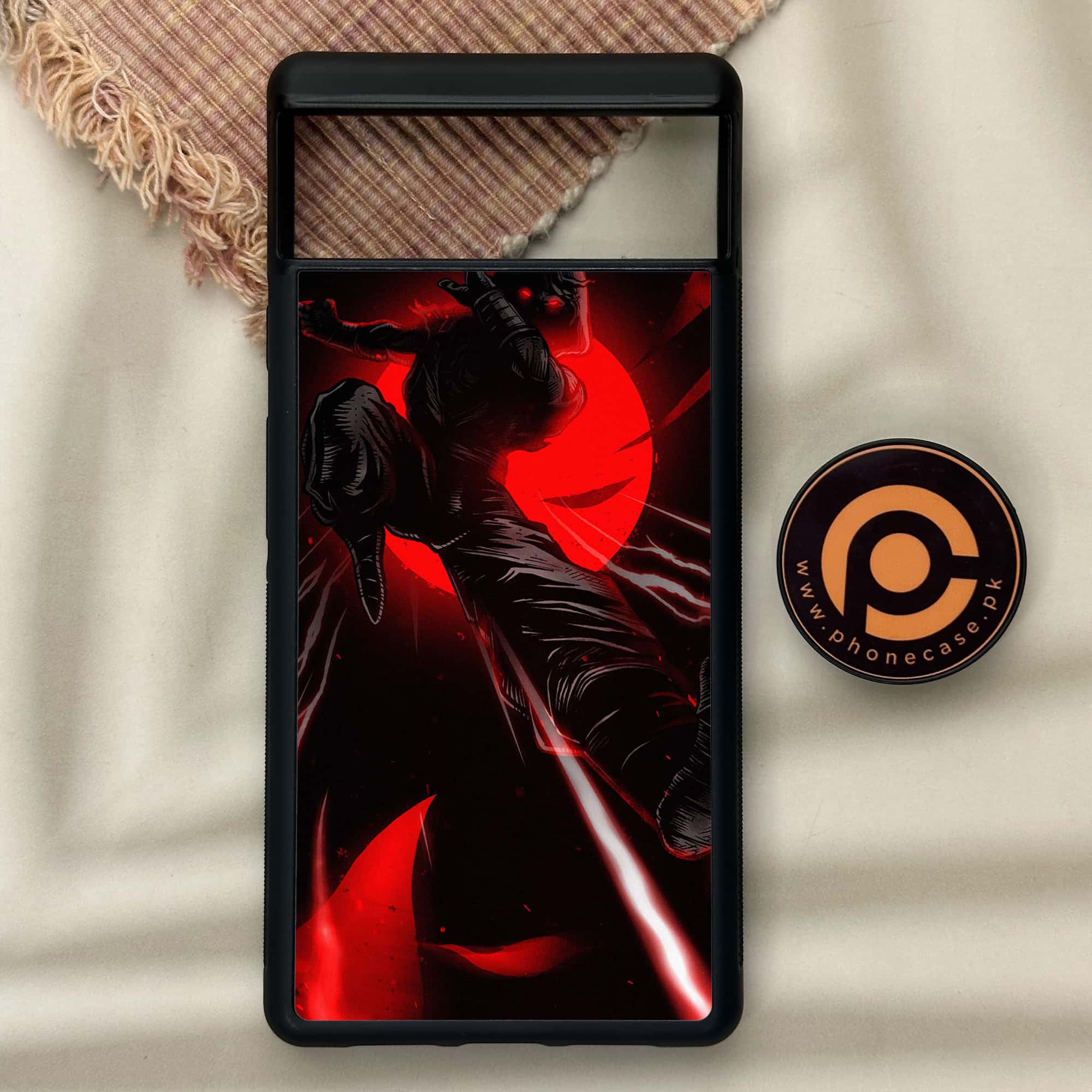 Google Pixel 6 - Ninja Series - Premium Metal Printed soft Bumper Shock Proof Case
