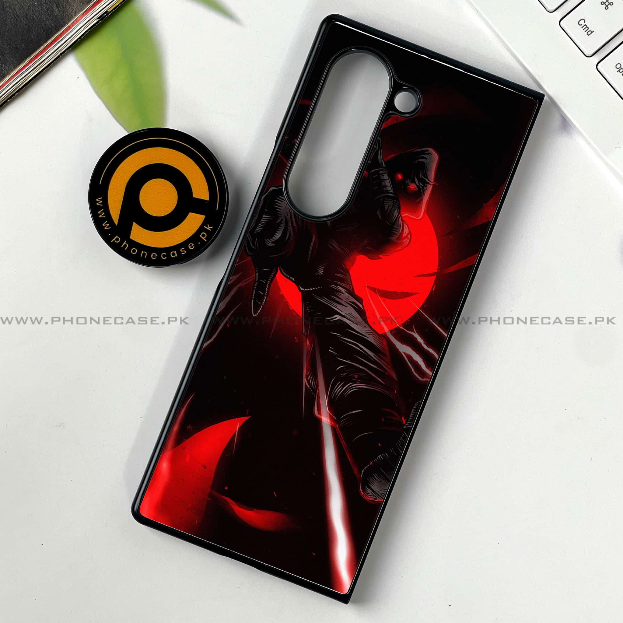 Samsung Galaxy Z Fold 6 - Ninja Series - Premium Printed Metal soft Bumper shock Proof Case