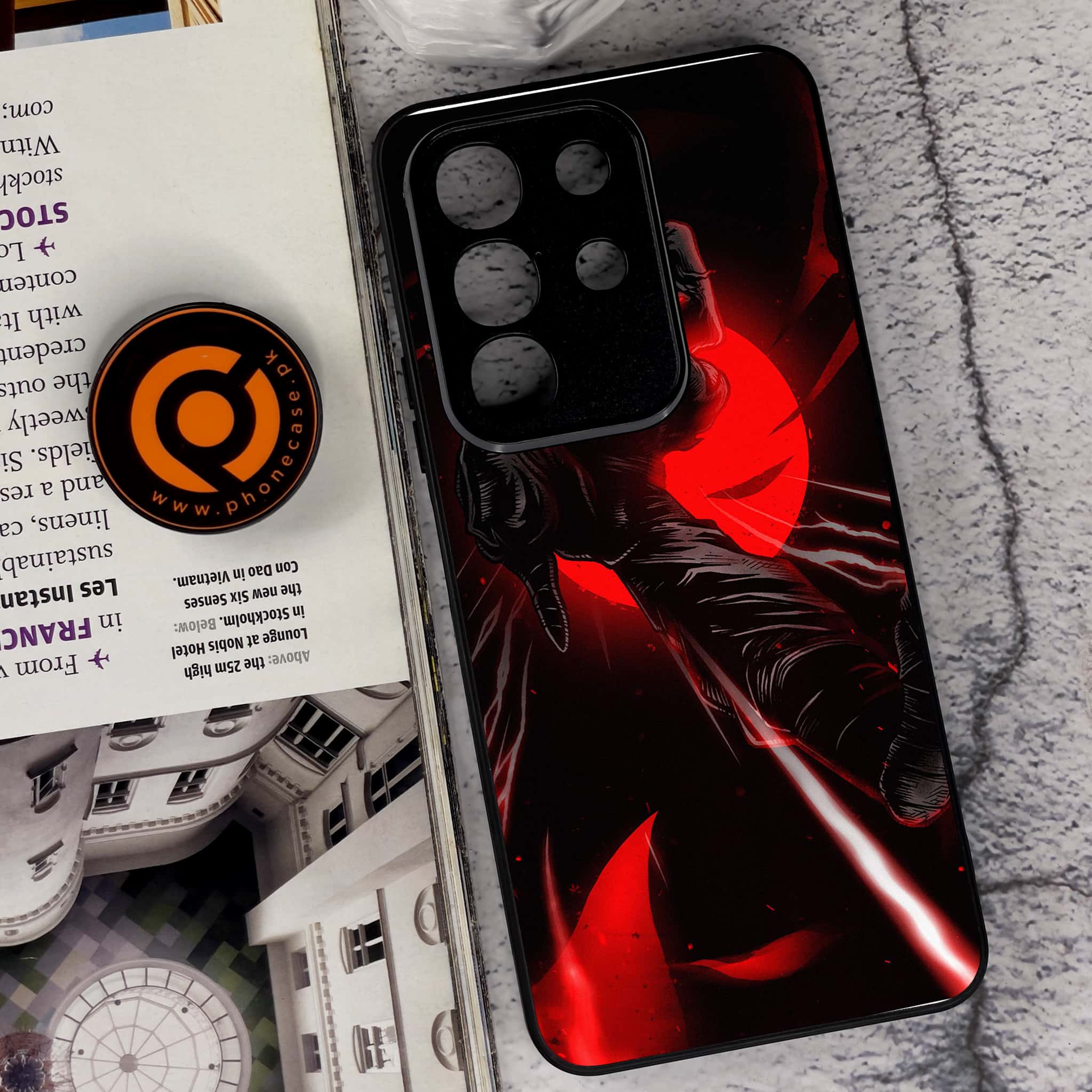 Vivo Y29 4G - Ninja Series - Premium Metal Printed soft Bumper Shock Proof Case