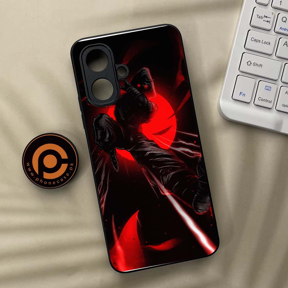 Tecno Spark Go 2 - Ninja Series - Premium Metal Printed soft Bumper Shock Proof Case