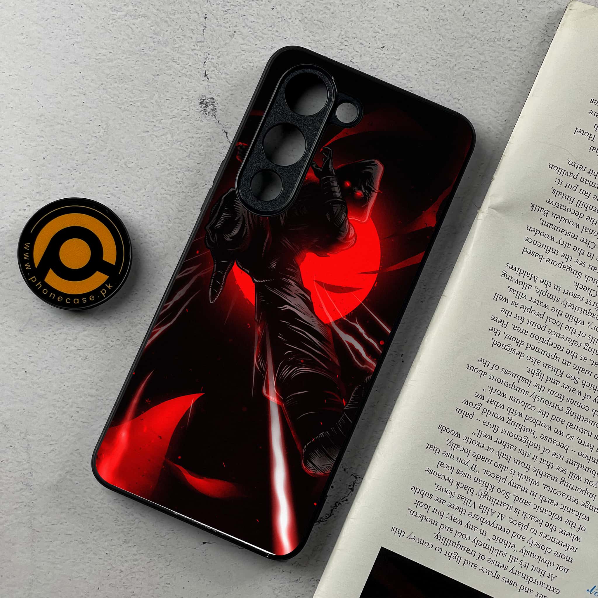 Vivo Y04 - Ninja Series - Premium Metal Printed Soft Bumper Shockproof Case
