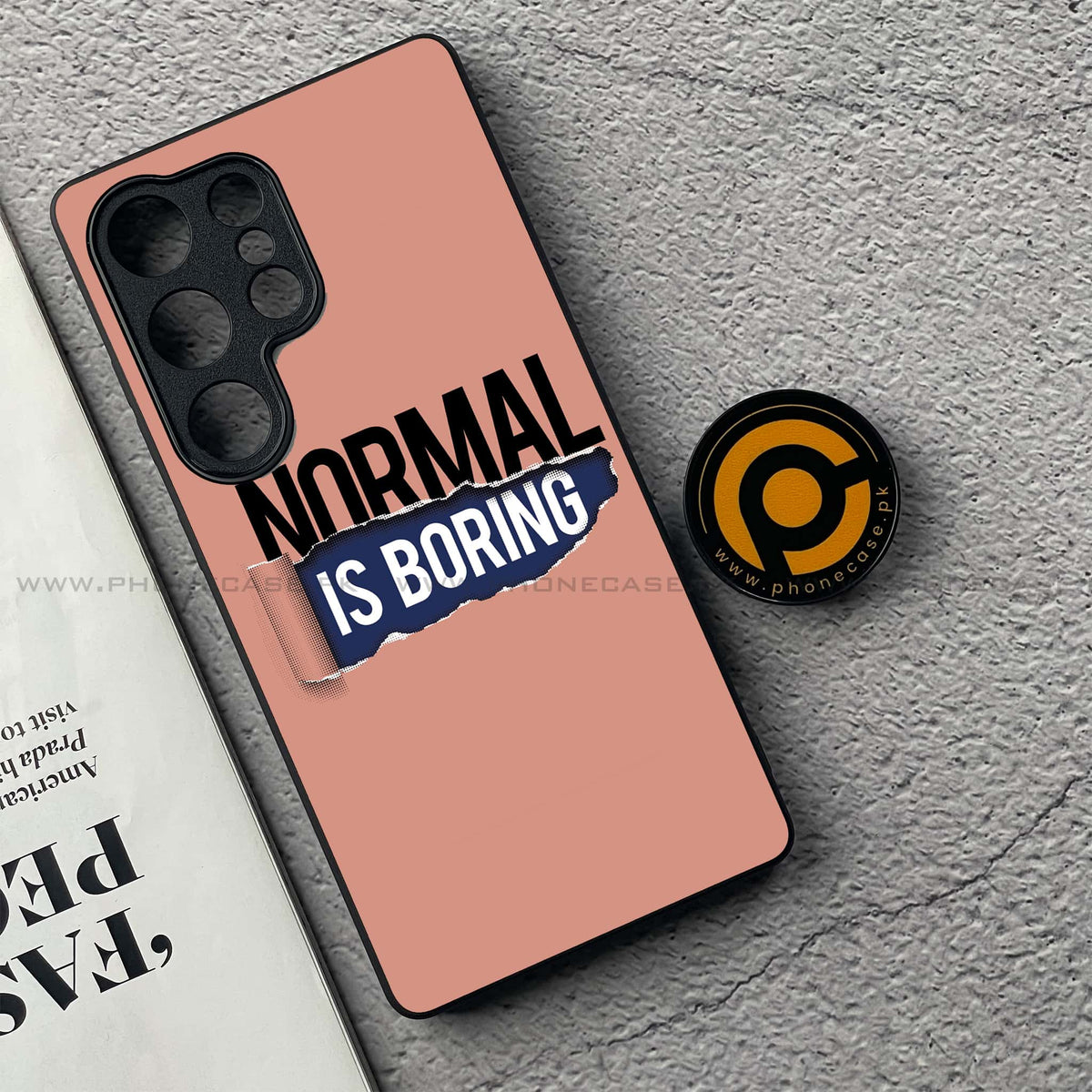 Samsung Galaxy S25 Ultra - Normal is Boring Design - Premium Metal Pri ...