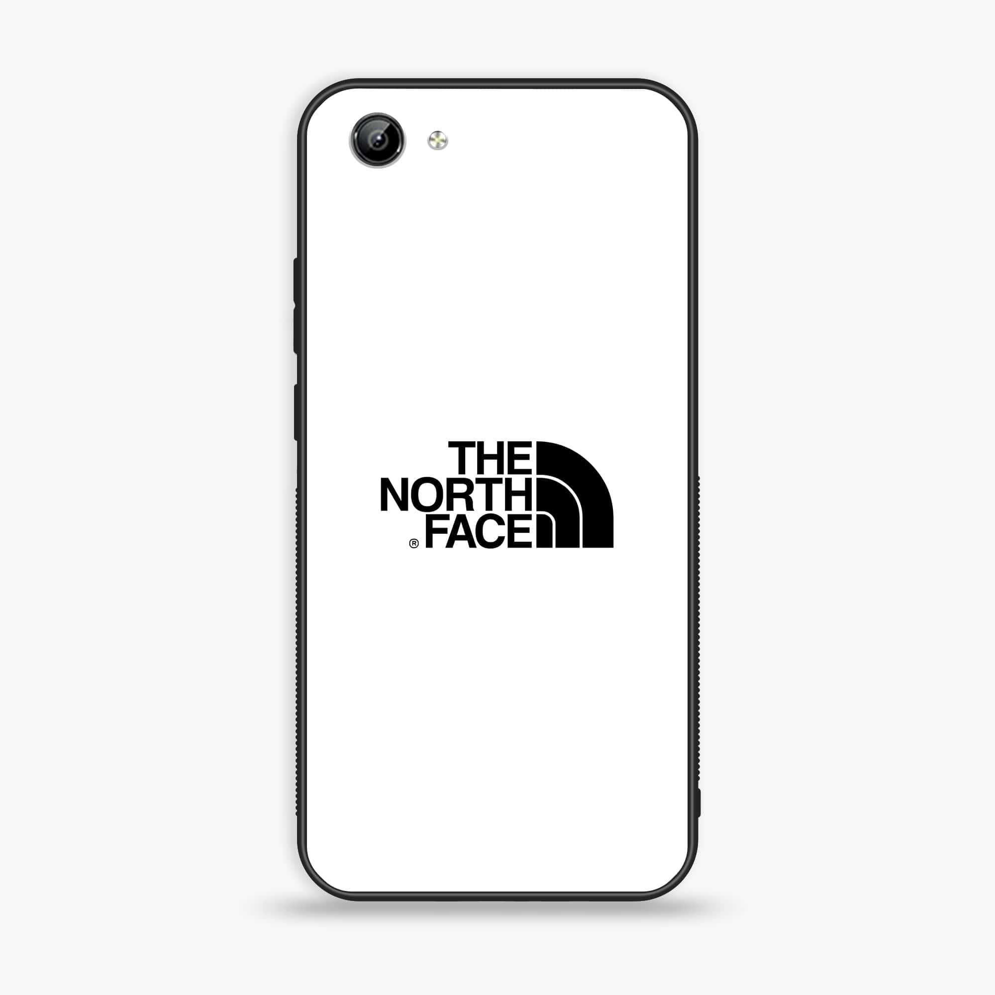 Vivo Y71 - The North Face Series - Premium Printed Glass soft Bumper shock Proof Case
