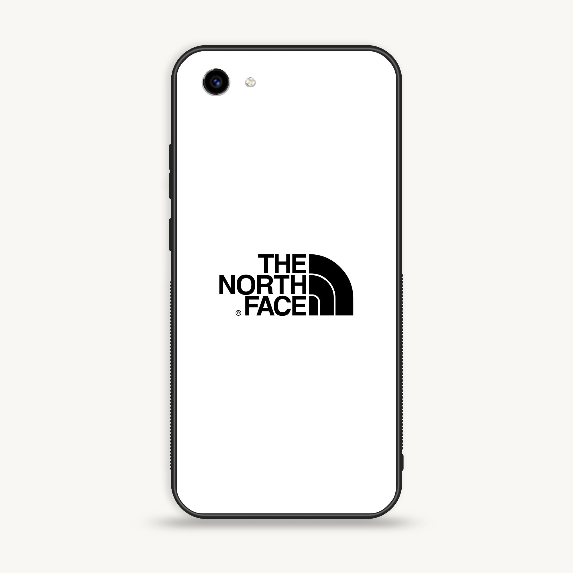 Vivo Y83 -The North Face Series - Premium Printed Glass soft Bumper shock Proof Case
