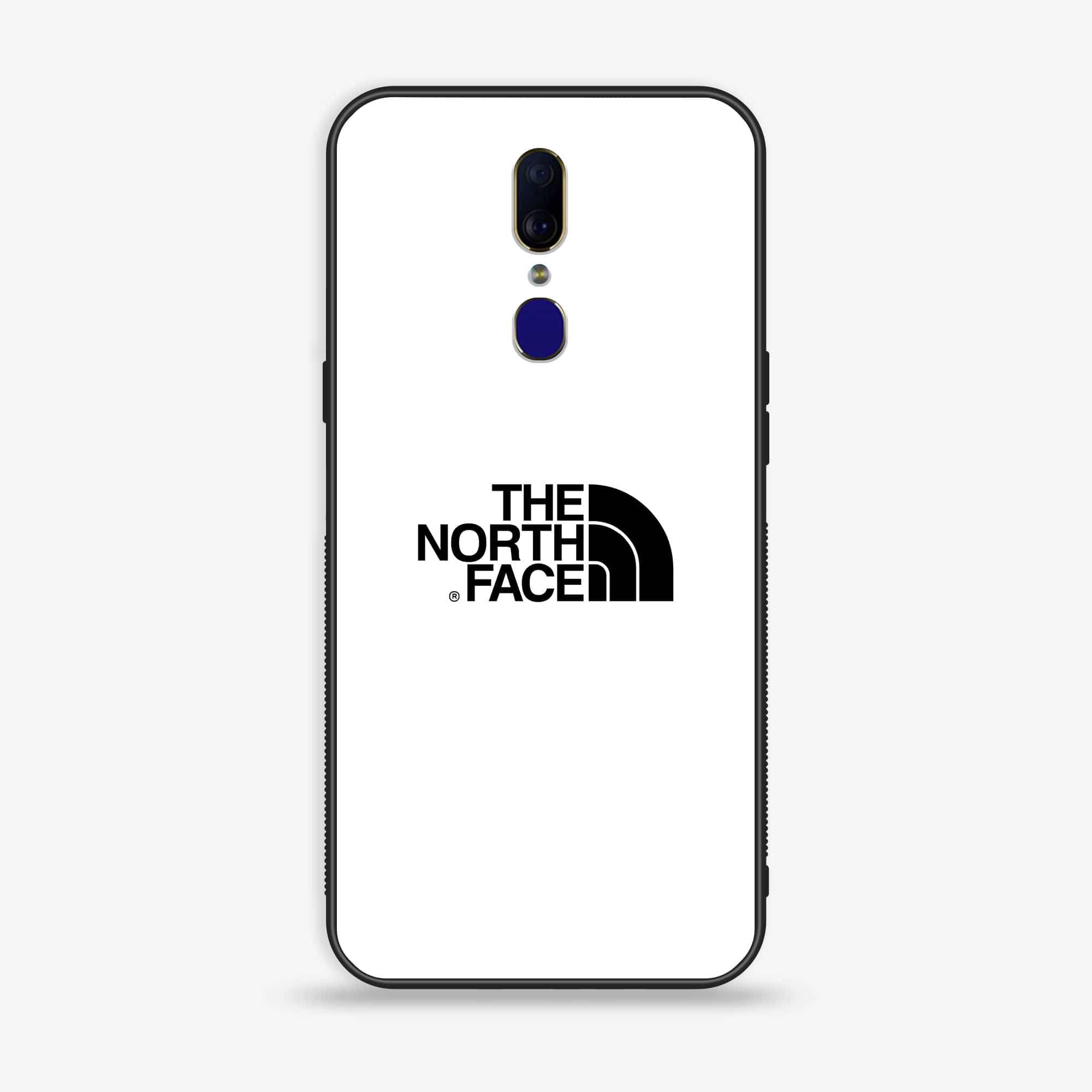 Oppo F11 - The North Face Series - Premium Printed Glass soft Bumper shock Proof Case