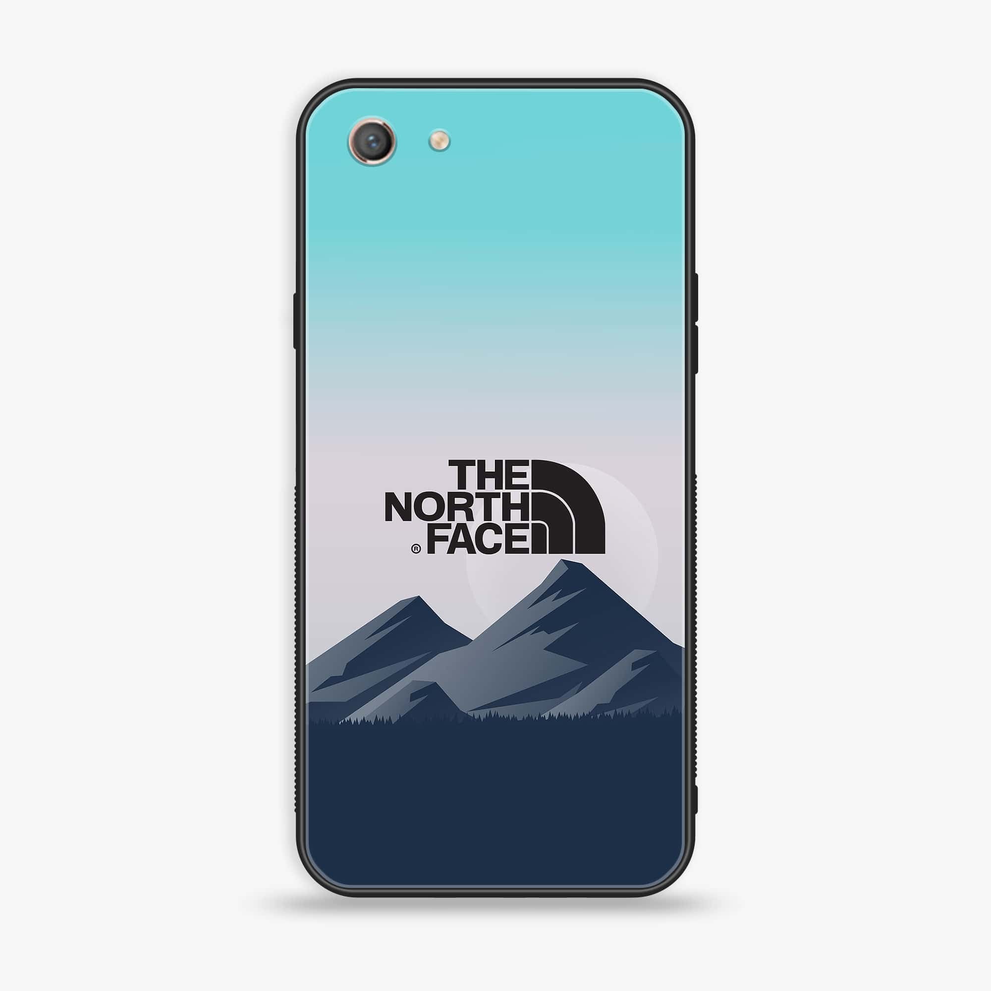 Oppo A71 (2018) - The North Face Series - Premium Printed Glass soft Bumper shock Proof Case