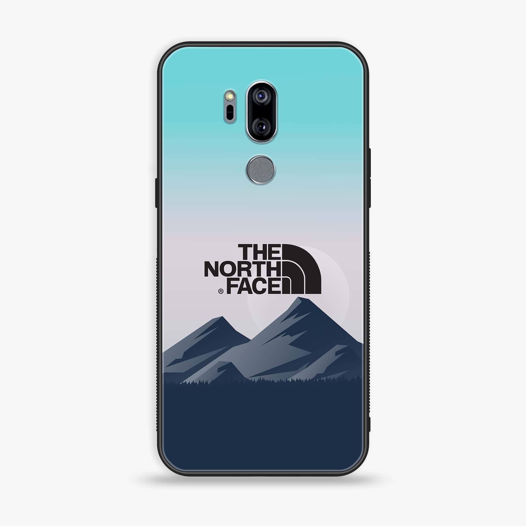 LG G7 ThinQ - The North Face Series - Premium Printed Glass soft Bumper shock Proof Case