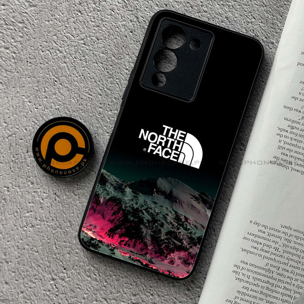 Infinix Note 12 G96 - The North Face Design 6 - Premium Printed Glass soft Bumper shock Proof Case CS-20384