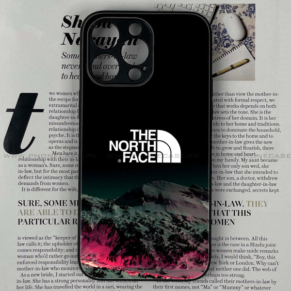 iPhone 13 Pro Max - The North Face Design 6 - Premium Printed Glass soft Bumper shock Proof Case