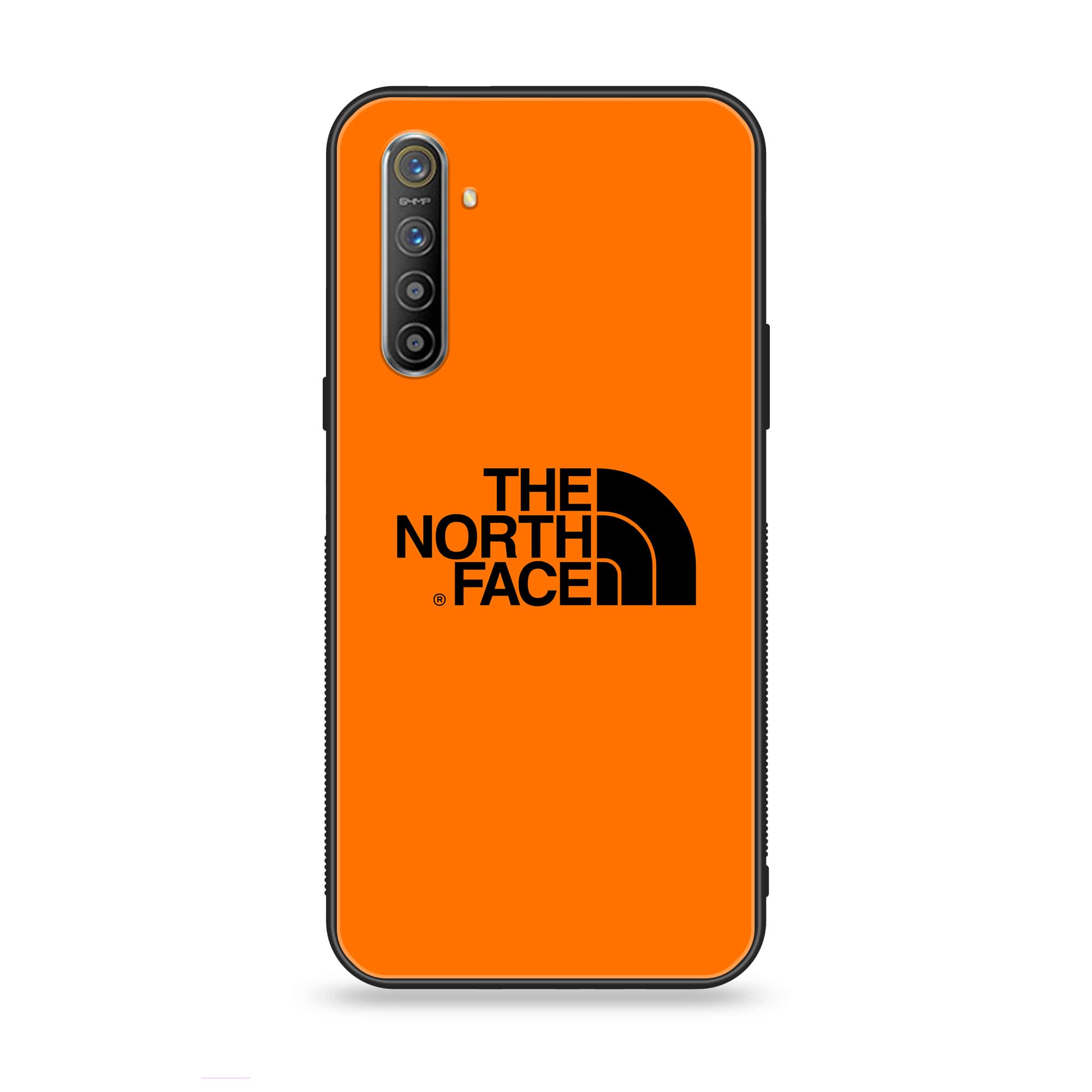 Realme XT - The North Face Series - Premium Printed Glass soft Bumper shock Proof Case