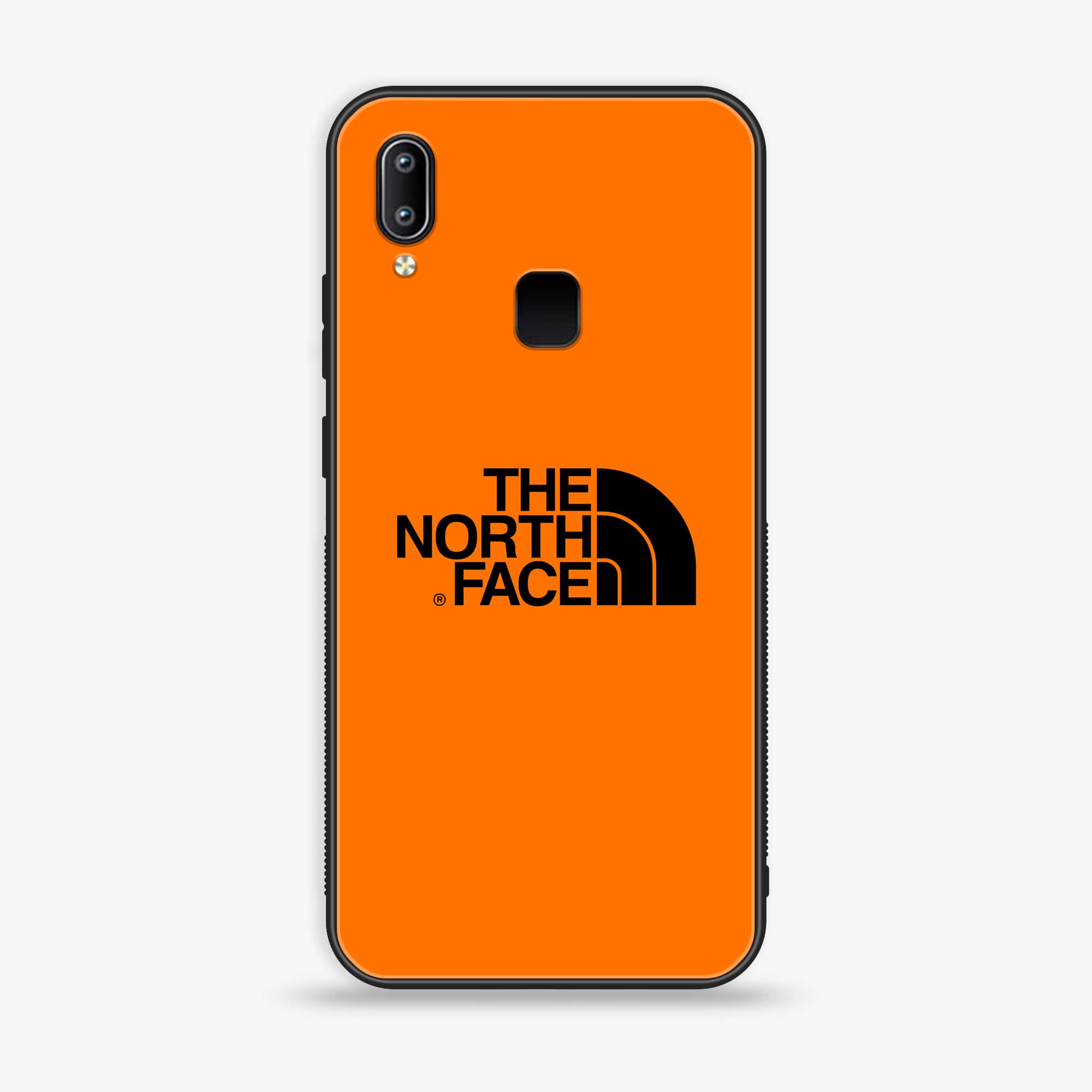 Vivo Y93 - The North Face Series - Premium Printed Glass soft Bumper shock Proof Case