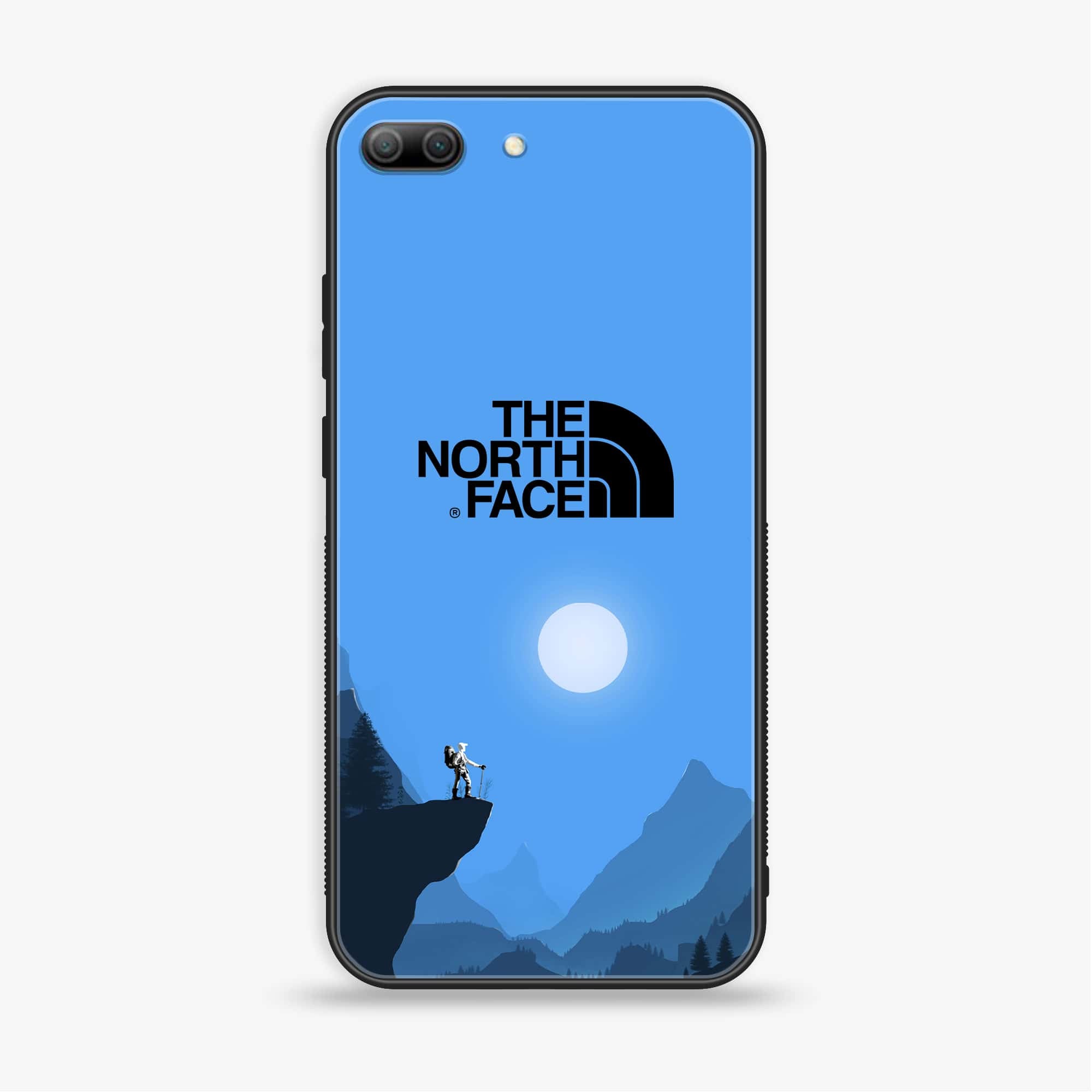 Huawei Honor 9 Lite - The North Face Series - Premium Printed Glass soft Bumper shock Proof Case