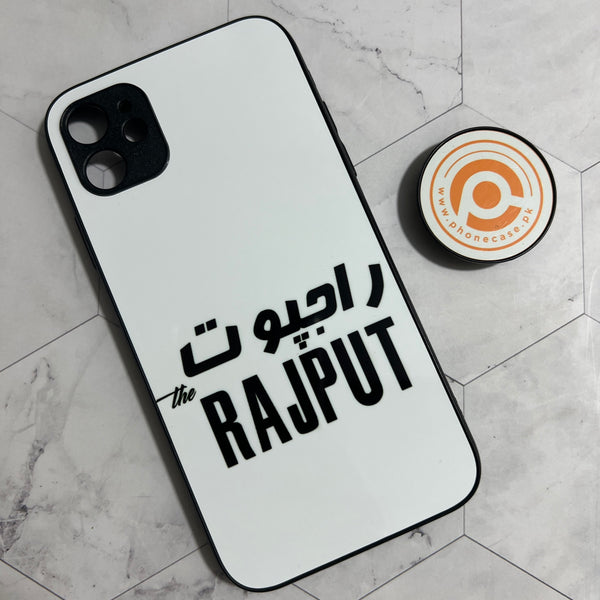 iPhone 11 - Caste Name Rajput - Premium Printed Glass soft Bumper shock Proof Case CS-21768