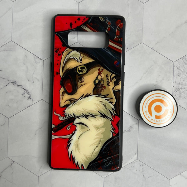 Samsung Galaxy Note 8 Master Roshi Soft Bumper shock Proof Glass Case CS-21787 CS-22486 CS-38476