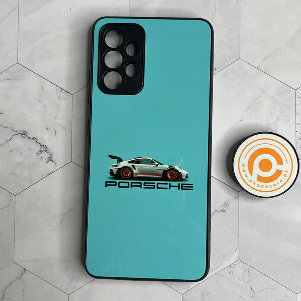 Samsung Galaxy A32 - Racing 2.0 Design 9 - Premium Printed Glass soft Bumper shock Proof Case CS-21807