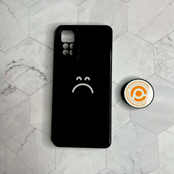 Xiaomi Redmi Note 11 Pro/Note 12 Pro - Emojis Design 5 - Premium Printed Glass soft Bumper Shock Proof Case CS-21930