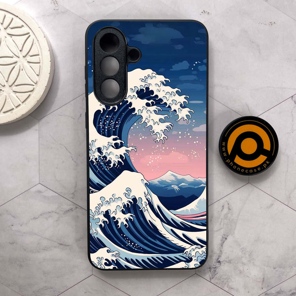 Samsung Galaxy A26 5G - Ocean Wave Art - Premium Metal Printed soft Bumper shock Proof Case