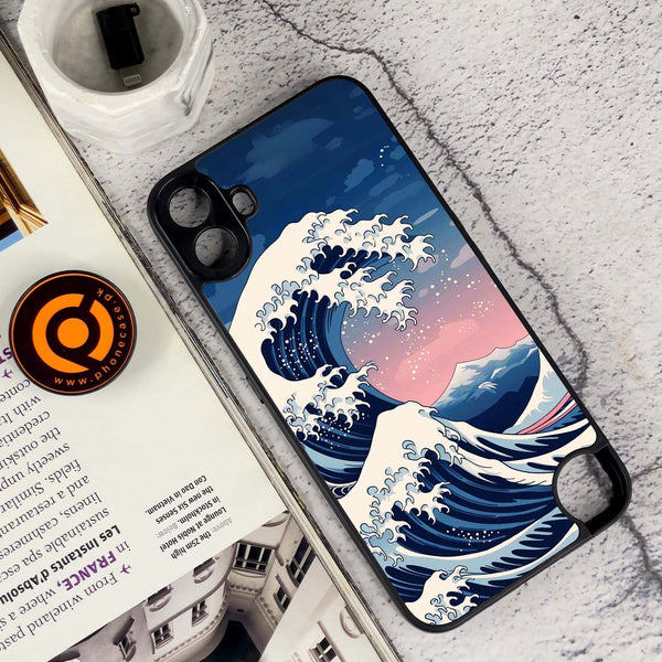 Nothing CMF Phone 1 - Ocean Wave Art - Premium Metal Printed soft Bumper Shock Proof Case