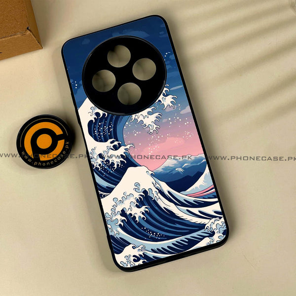 Xiaomi Poco C75 4G - Ocean Wave Art -  Premium Printed Metal soft Bumper shock Proof Case