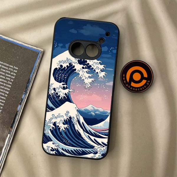Nothing Phone (2a) - Ocean Wave Art - Premium Metal Printed soft Bumper Shock Proof Case