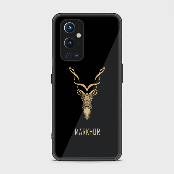 OnePlus 9 Pro - Markhor Design 3 - Premium Printed Glass soft Bumper shock Proof Case CS-11777