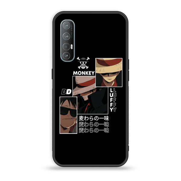 Oppo Find X2 Neo - One Piece Adventure - Premium Printed Glass soft Bumper shock Proof Case CS-33485