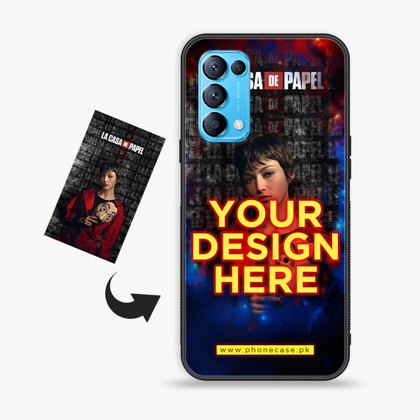 Oppo Reno 5 - Customize your own - Premium Metal Printed soft Bumper shock Proof Case