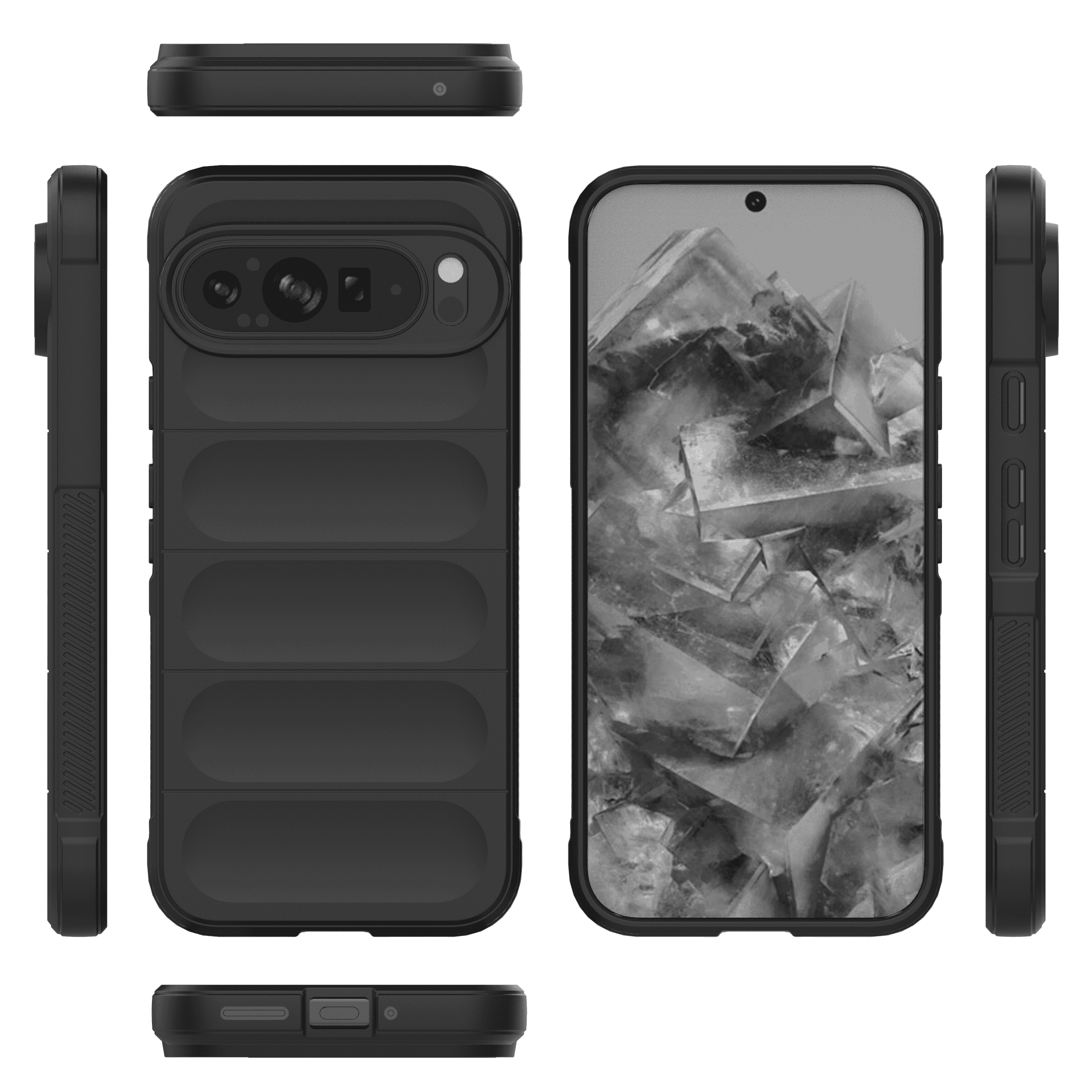 Google Pixel 9/ 9 Pro - Grip Max Armor ShockProof Case with Camera Protection