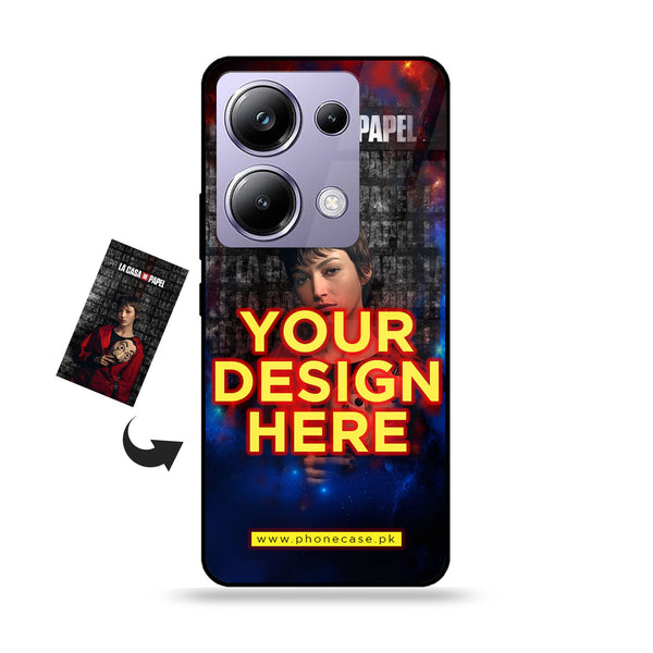 POCO M6 Pro - Customize your own - Premium Metal Printed soft Bumper shock Proof Case