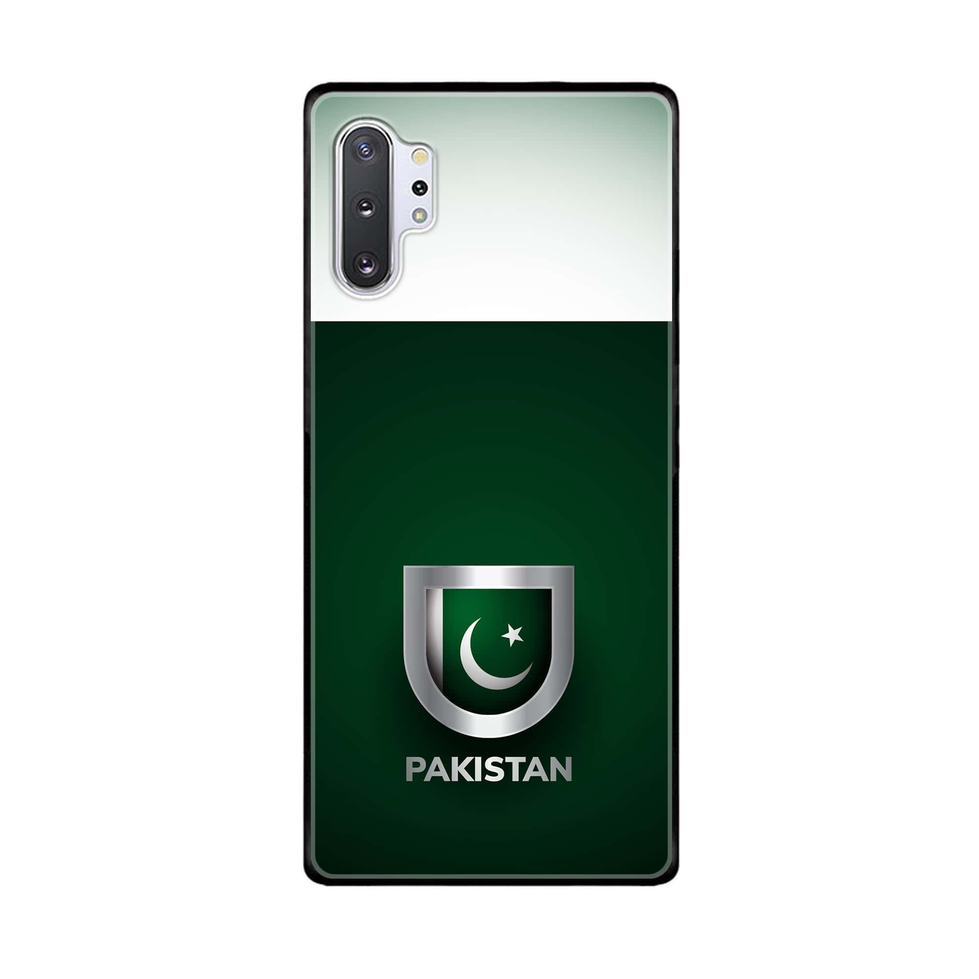 Galaxy Note 10 Pro/Plus - Pakistani Flag Series - Premium Printed Glass soft Bumper shock Proof Case