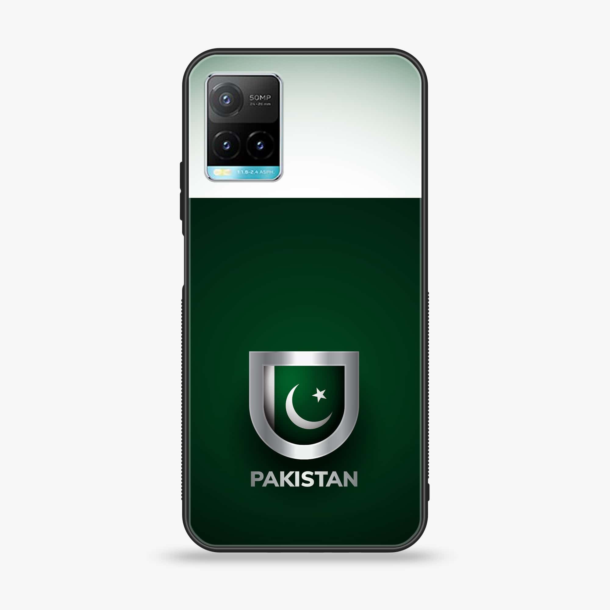 Vivo Y33T - Pakistani Flag Series - Premium Printed Glass soft Bumper shock Proof Case